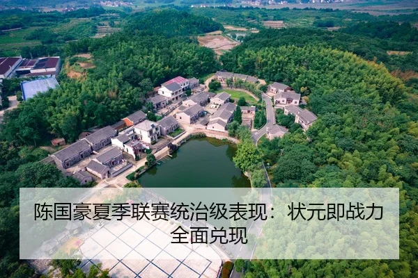 陈国豪夏季联赛统治级表现：状元即战力全面兑现